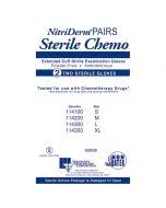 Innovative NitriDerm® Nitrile Synthetic Sterile Small, PF, Chemo Rated, Extended Cuff, Pairs, 50 pr/bx