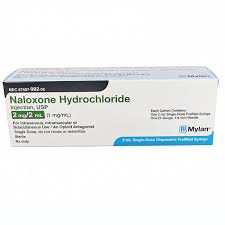 NALOXONE HCL 2 MG PFS 2 ML W/Needle